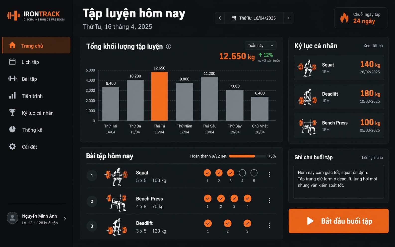 GymLog