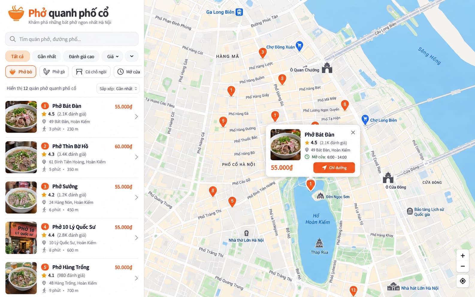 Phở Map