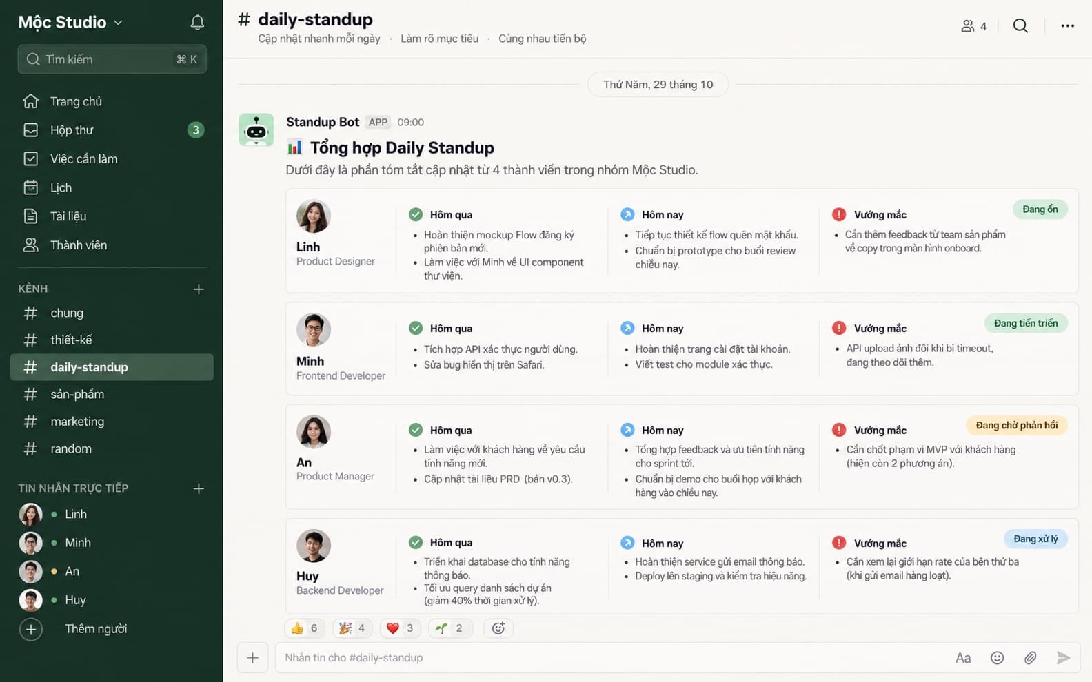 Standup Bot